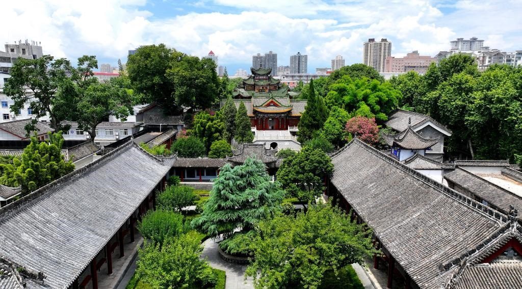 近日拍攝的陜西省漢中市博物館。新華社記者 劉瀟 攝