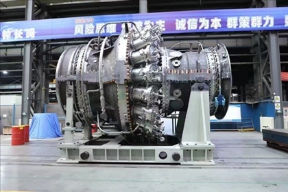 太行110重型燃機(jī)。受訪者供圖