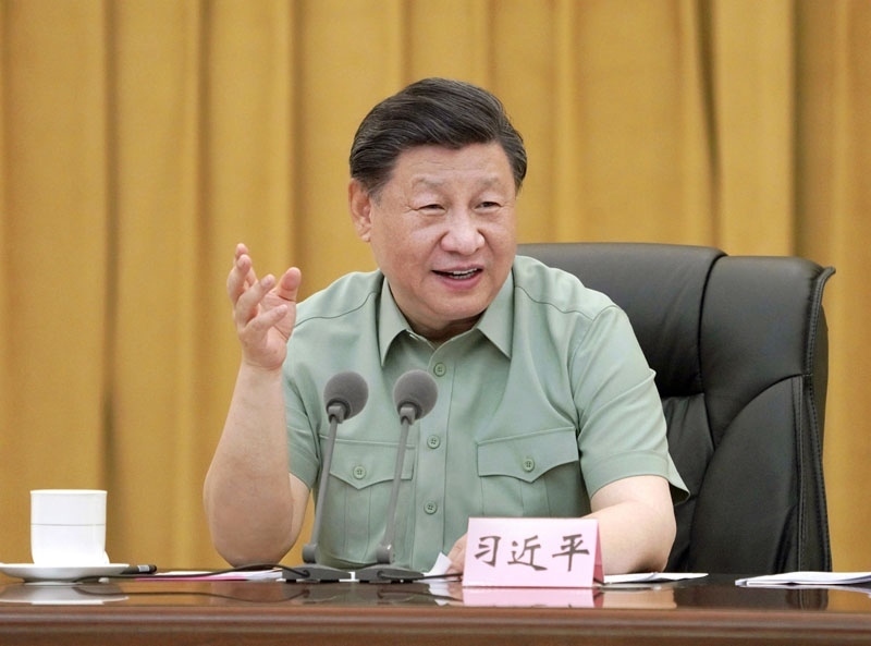2023年7月26日，習(xí)近平到西部戰(zhàn)區(qū)空軍視察。