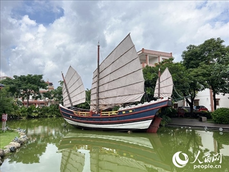 在龍海區(qū)，木船制作成為一項非遺，得到傳承和保護。人民網(wǎng) 陳騰攝