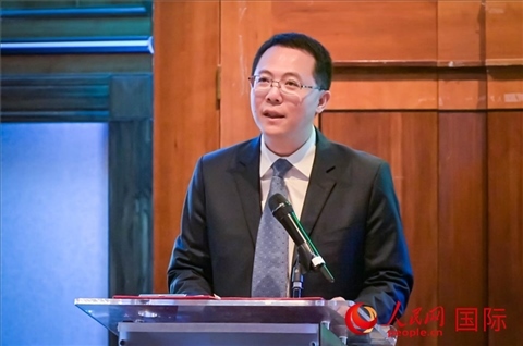 吳文海致辭。人民網(wǎng) 郭錦標(biāo)攝
