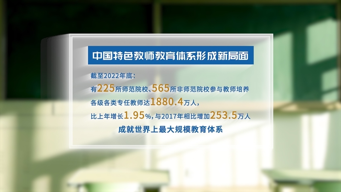開學(xué)第一課丨【總書記的教書育人觀】建設(shè)教育強(qiáng)國(guó)，健全中國(guó)特色教師教育體系