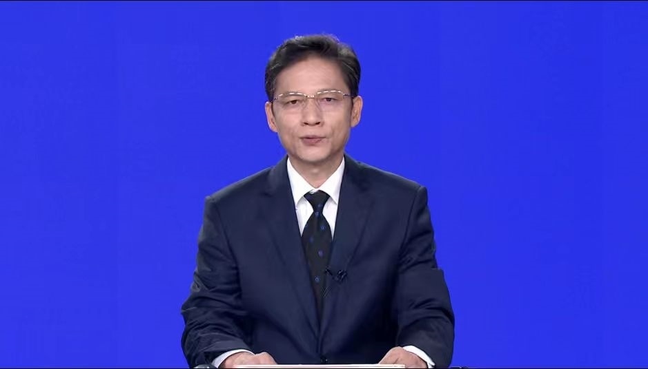 劉昆致辭。中國駐東盟使團供圖