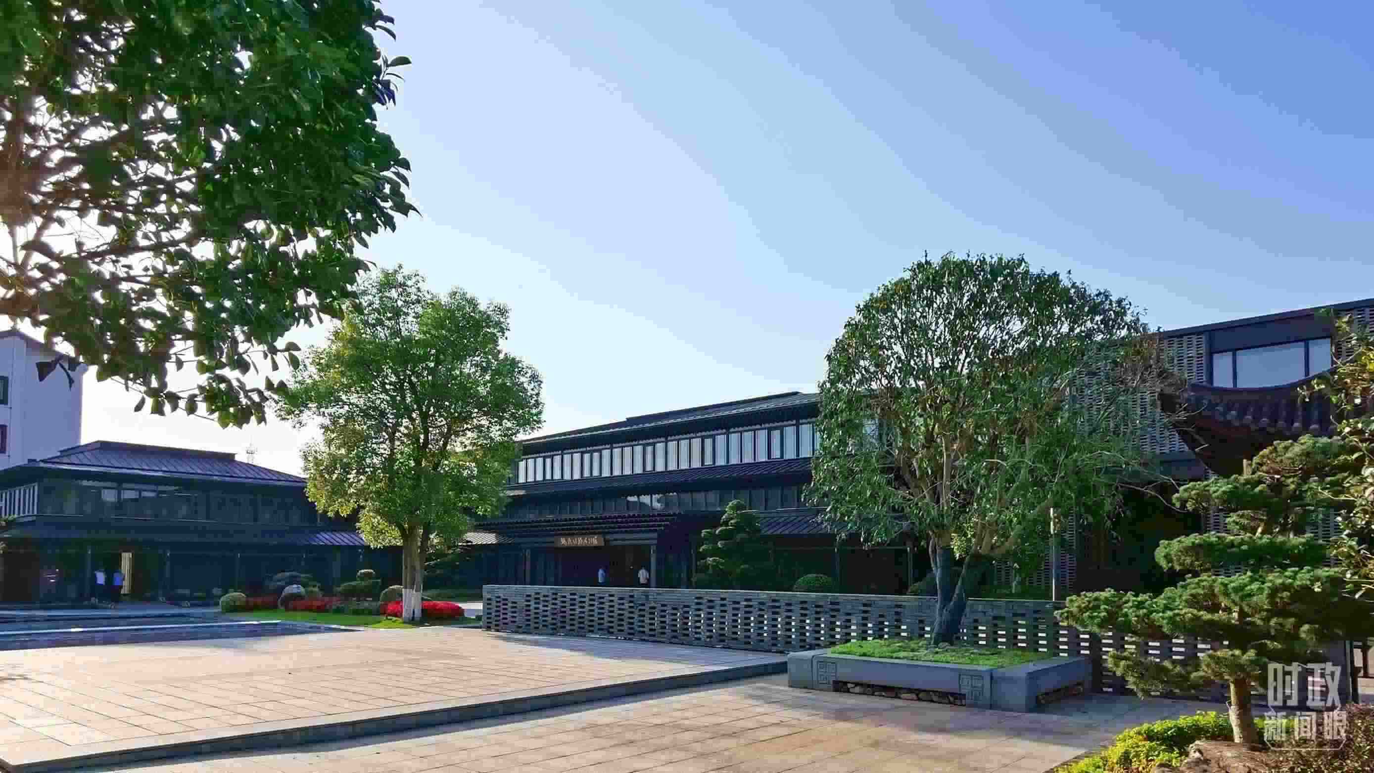 △楓橋經(jīng)驗(yàn)陳列館。（總臺(tái)央視記者陳漢章拍攝）