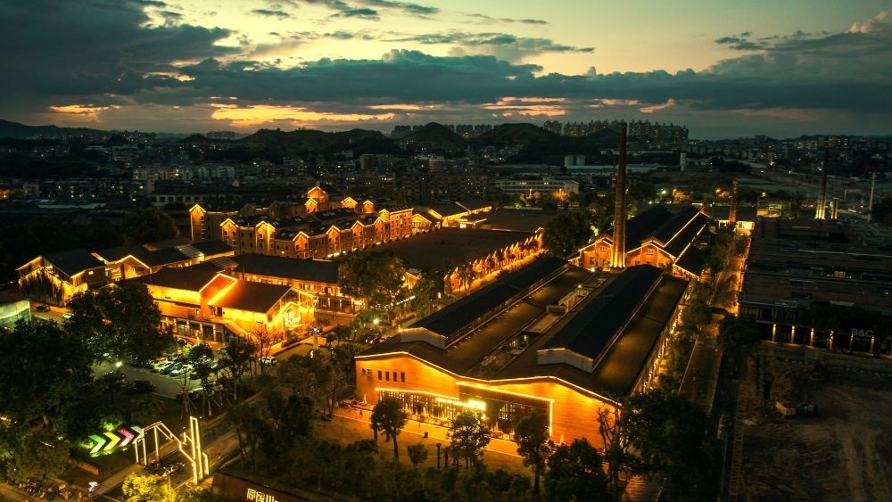 ↑ 景德鎮(zhèn)文創(chuàng)街區(qū)。