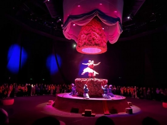 《天釀》演出場(chǎng)景。本報(bào)記者劉書文攝