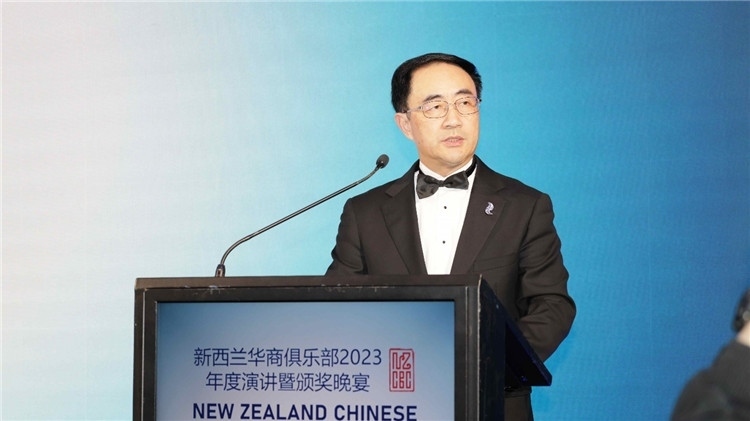 新西蘭華商聯(lián)合總會主席楊健。攝影：張凱
