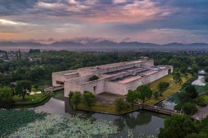 良渚博物院外景。圖源良渚古城微信公眾號(hào)