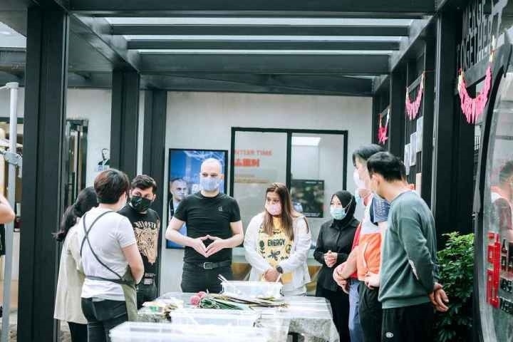 奈德之家端午活動。義烏市稠城街道供圖