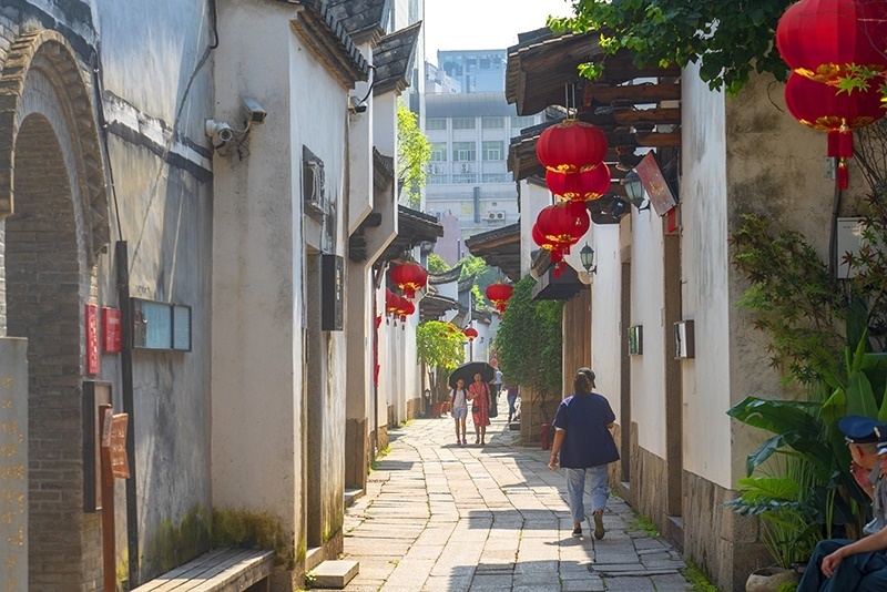 2019年6月28日，福建福州，三坊七巷風(fēng)光。