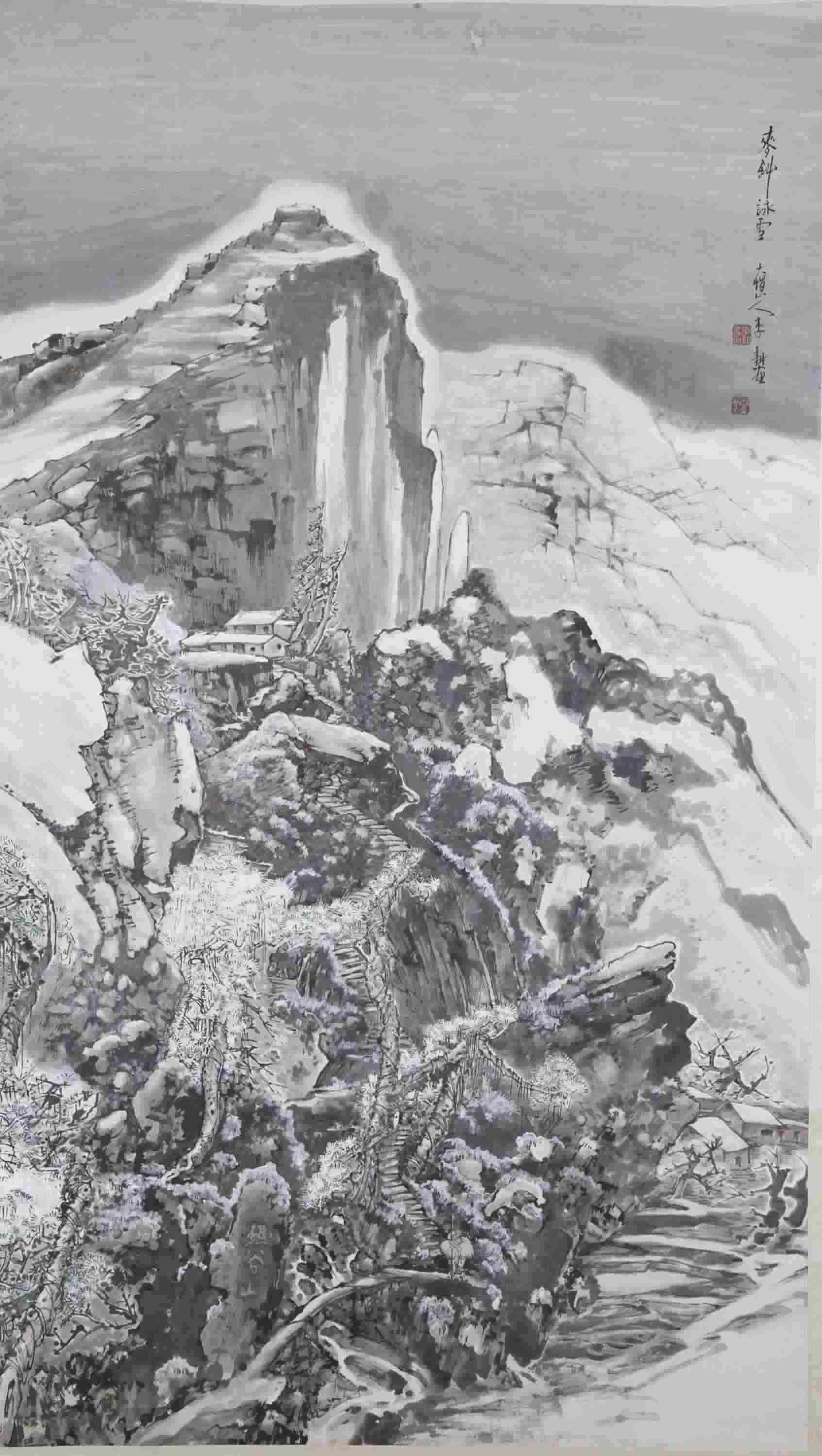 李耕畫(huà)作。(仙游縣博物館供圖)