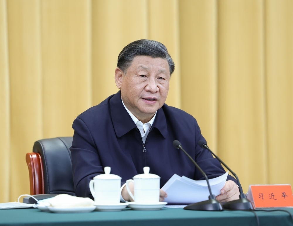 2023年6月2日，習(xí)近平在北京出席文化傳承發(fā)展座談會并發(fā)表重要講話。新華社記者 鞠鵬 攝