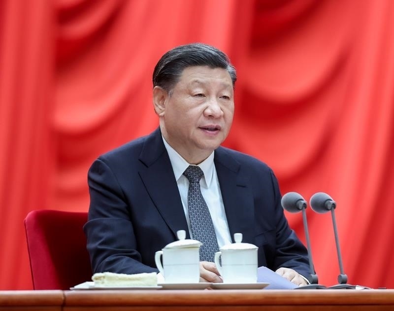 △2023年4月3日，學(xué)習(xí)貫徹習(xí)近平新時(shí)代中國(guó)特色社會(huì)主義思想主題教育工作會(huì)議在北京召開(kāi)。習(xí)近平總書(shū)記出席會(huì)議并發(fā)表重要講話。