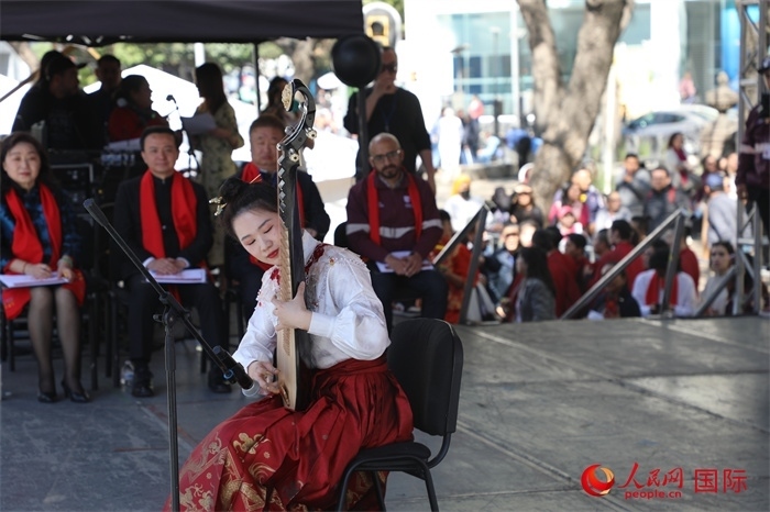 活動現(xiàn)場。人民網(wǎng) Ernesto Domínguez攝