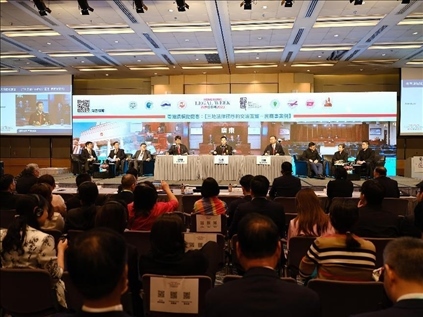 2023香港法律周，粵港澳三地聯(lián)合模擬庭審民商事案例，交流互鑒法律程序等問題。
