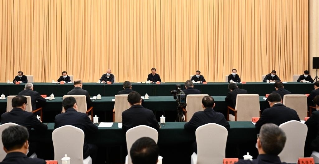 2023年5月11日至12日，習(xí)近平總書記在河北考察，主持召開深入推進(jìn)京津冀協(xié)同發(fā)展座談會(huì)并發(fā)表重要講話。新華社記者 李學(xué)仁 攝