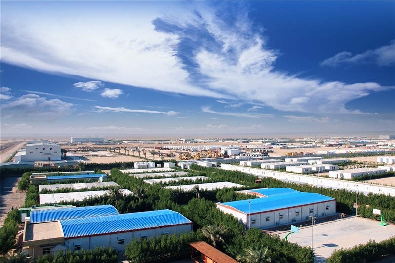 圖為中石油管道局伊拉克魯邁拉項(xiàng)目營地，中石油管道局供圖