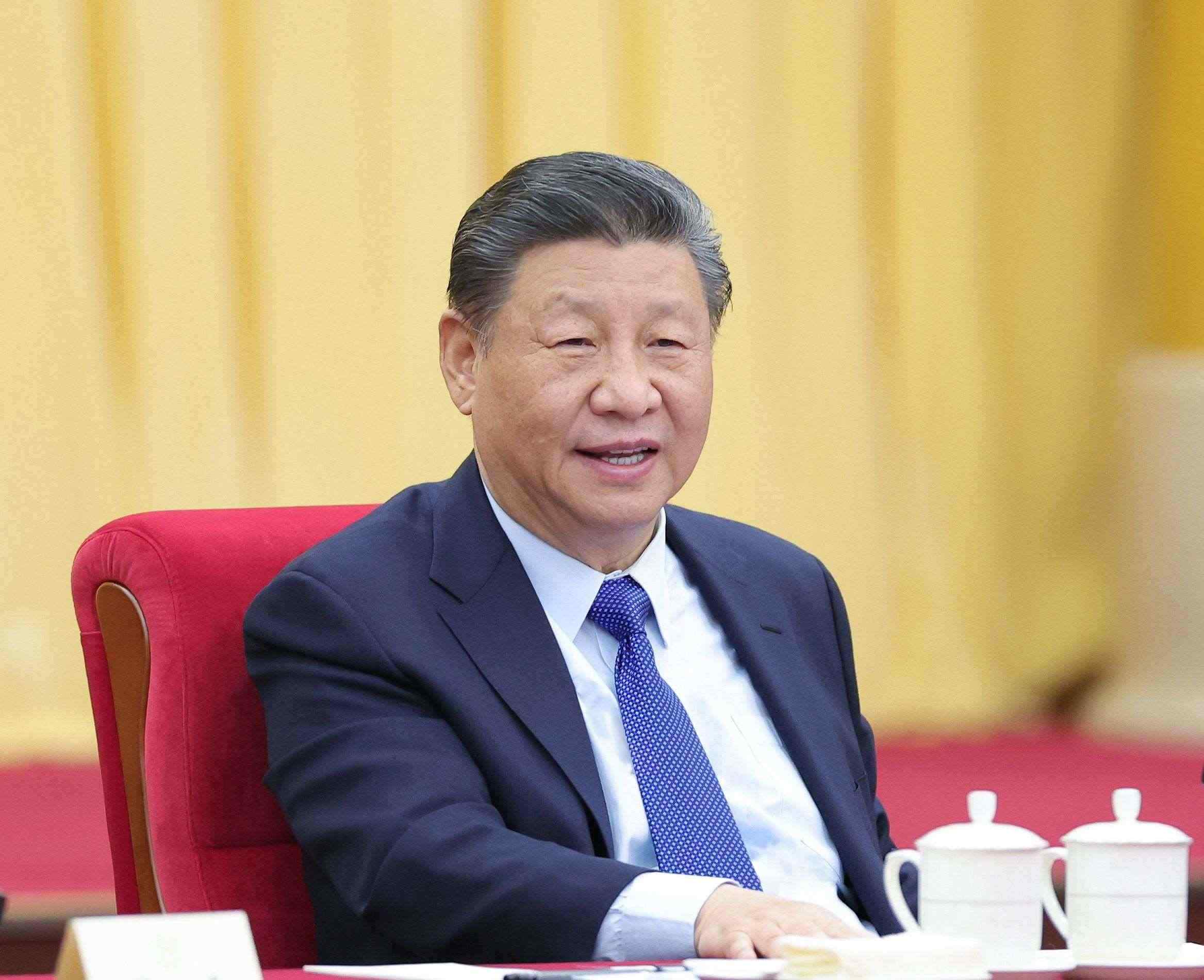 △2024年3月6日，習(xí)近平總書記看望參加全國政協(xié)十四屆二次會(huì)議的民革、科技界、環(huán)境資源界委員，并參加聯(lián)組會(huì)，聽取意見和建議。