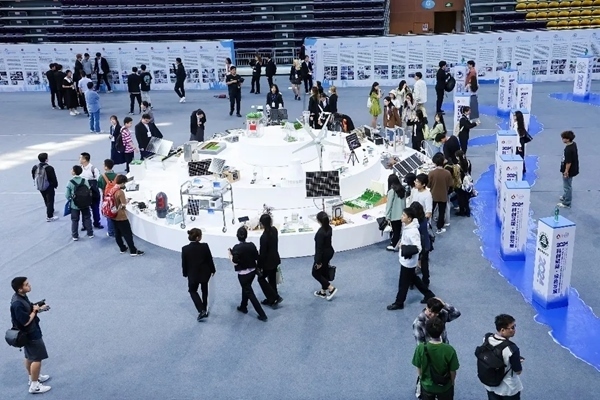 入圍決賽作品成果展。北京建筑大學(xué)供圖