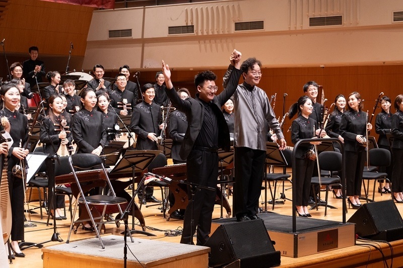 中國(guó)音樂學(xué)院第四屆學(xué)生管弦樂作曲比賽決賽音樂會(huì)上演。校方供圖