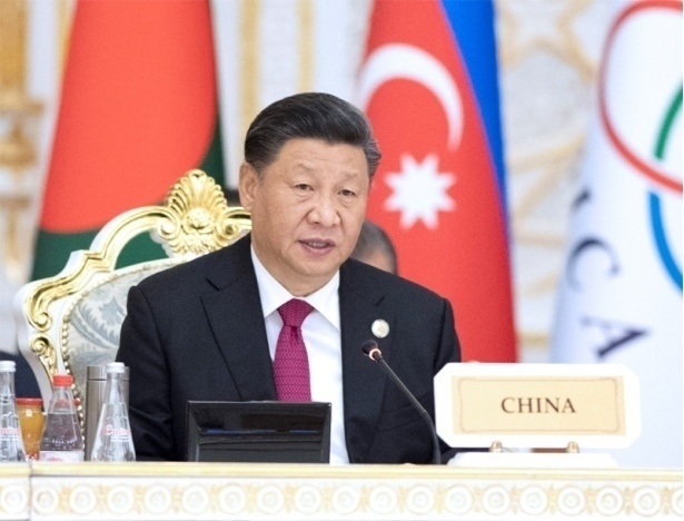 2019年6月，亞洲相互協(xié)作與信任措施會(huì)議第五次峰會(huì)在塔吉克斯坦首都杜尚別舉行。國(guó)家主席習(xí)近平出席峰會(huì)并發(fā)表題為《攜手開創(chuàng)亞洲安全和發(fā)展新局面》的重要講話。新華社記者 謝環(huán)馳 攝