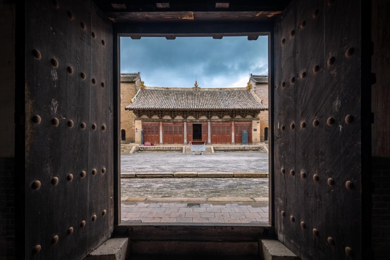 高平市崇明寺一角。蘇唐詩攝