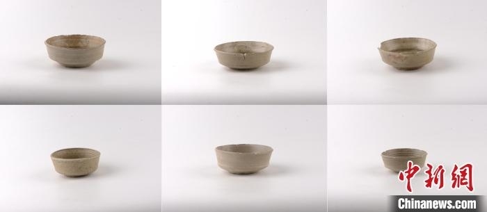 商周時(shí)期原始瓷碗。 寧波市文化遺產(chǎn)管理研究院供圖