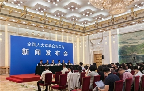 新聞發(fā)布會(huì)現(xiàn)場(chǎng)。人民網(wǎng)記者 李楠楠攝