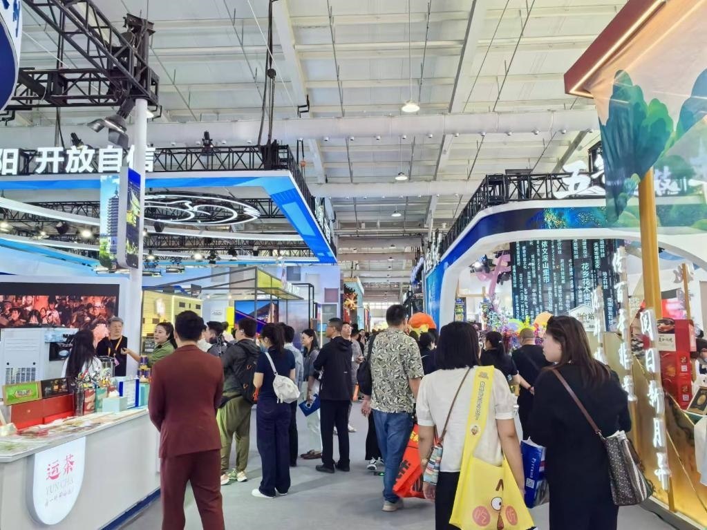 圖為2024年服貿會展區(qū)現(xiàn)場。 新華社記者 魏玉坤 攝