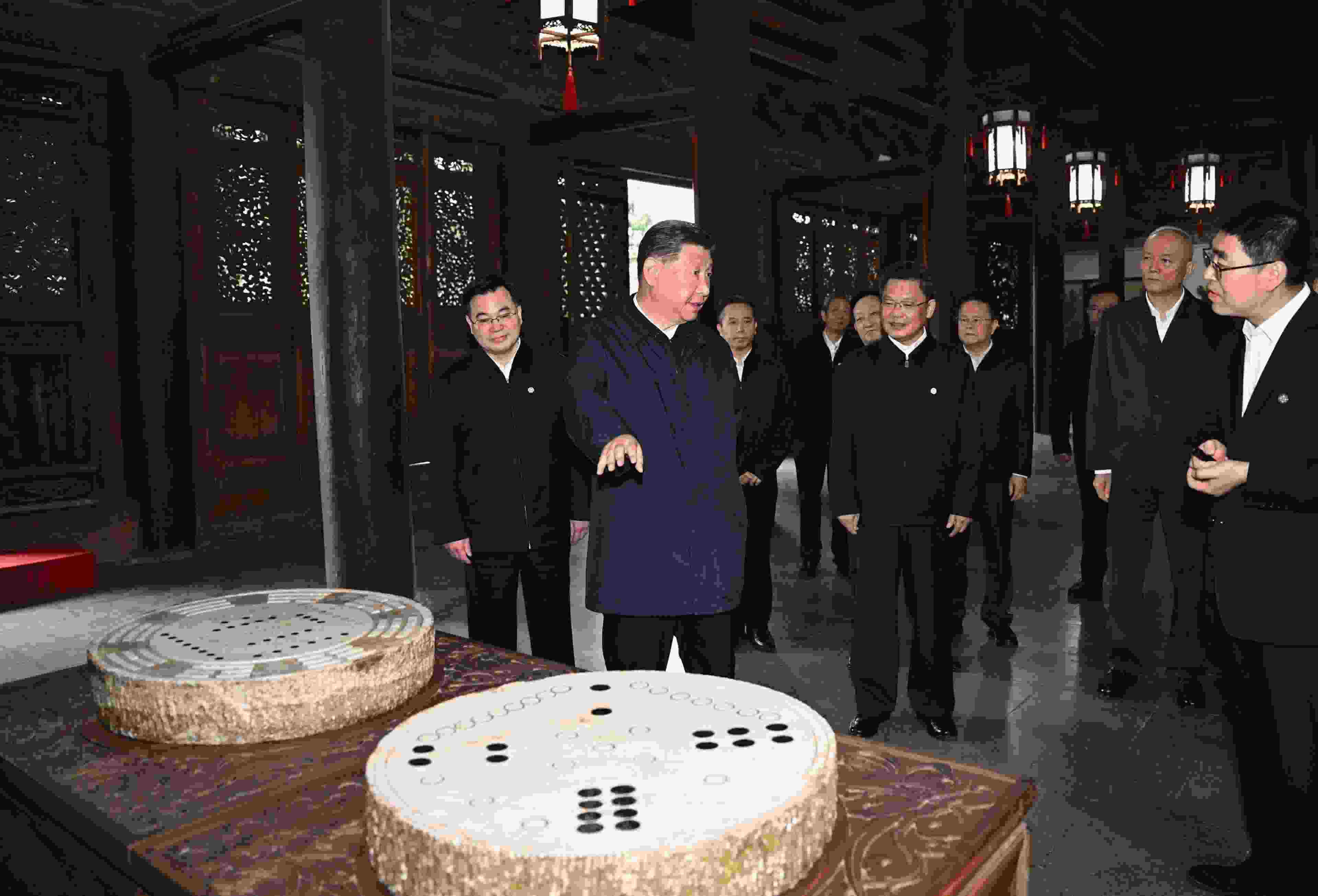 2024年9月10日，習(xí)近平總書記在甘肅天水考察了全國重點(diǎn)文物保護(hù)單位伏羲廟。