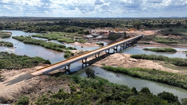 莫桑比克魯里奧大橋。中國電建供圖