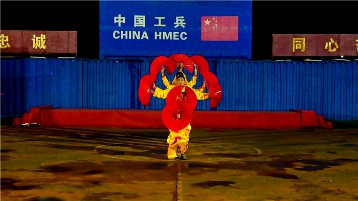 中國傳統(tǒng)文化節(jié)目表演。孫千攝