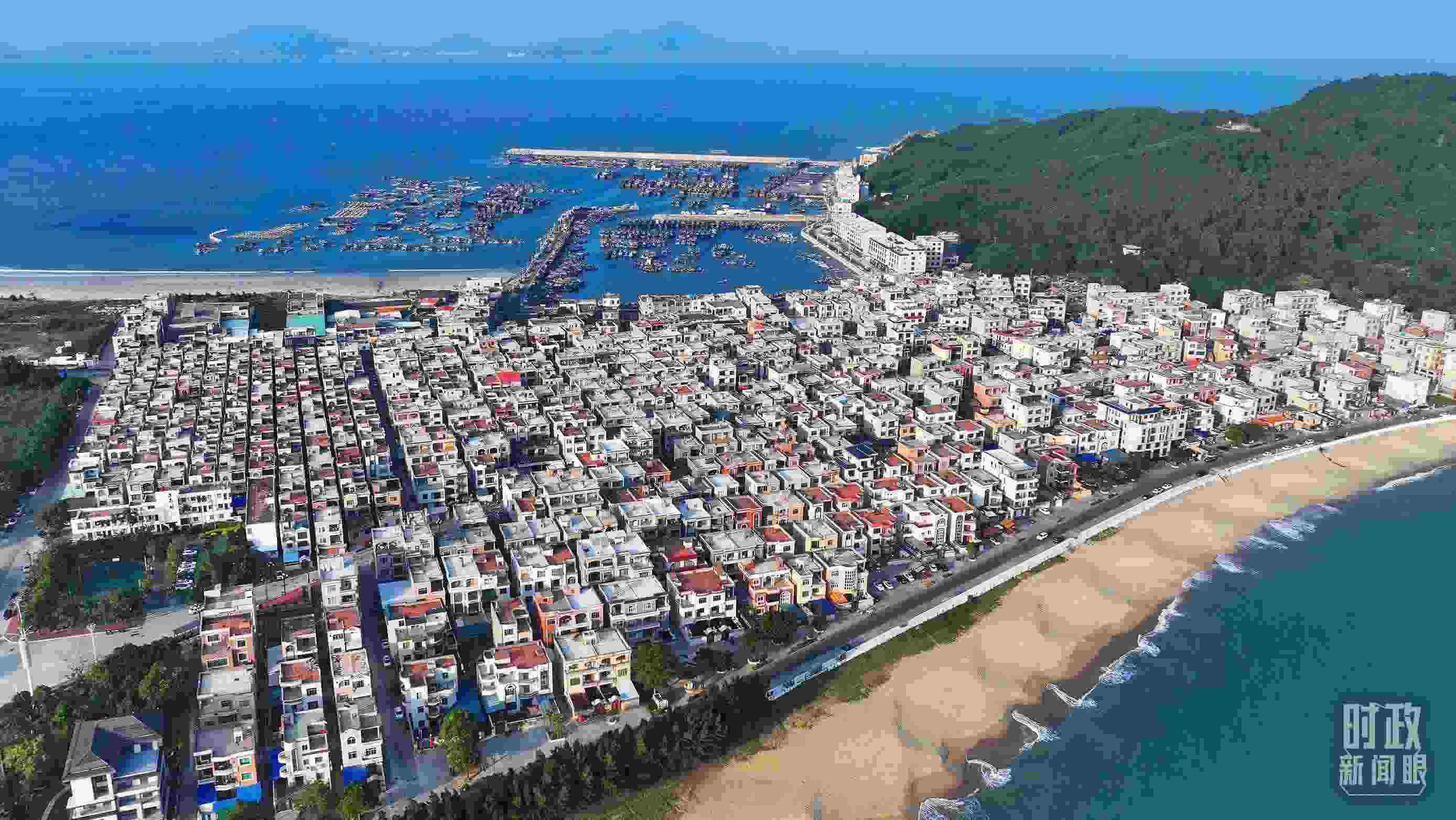 △澳角村。（總臺記者李鵬沖拍攝）