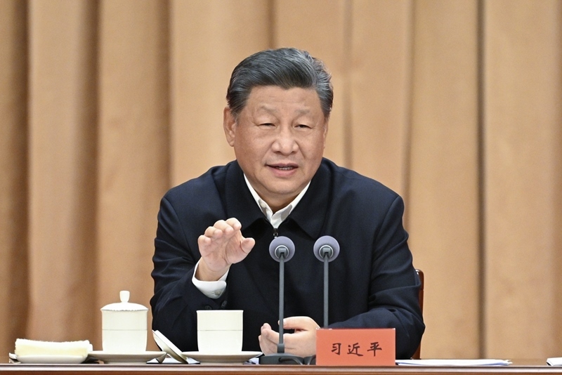 2024年10月29日，習(xí)近平在省部級(jí)主要領(lǐng)導(dǎo)干部學(xué)習(xí)貫徹黨的二十屆三中全會(huì)精神專題研討班開班式上發(fā)表重要講話。