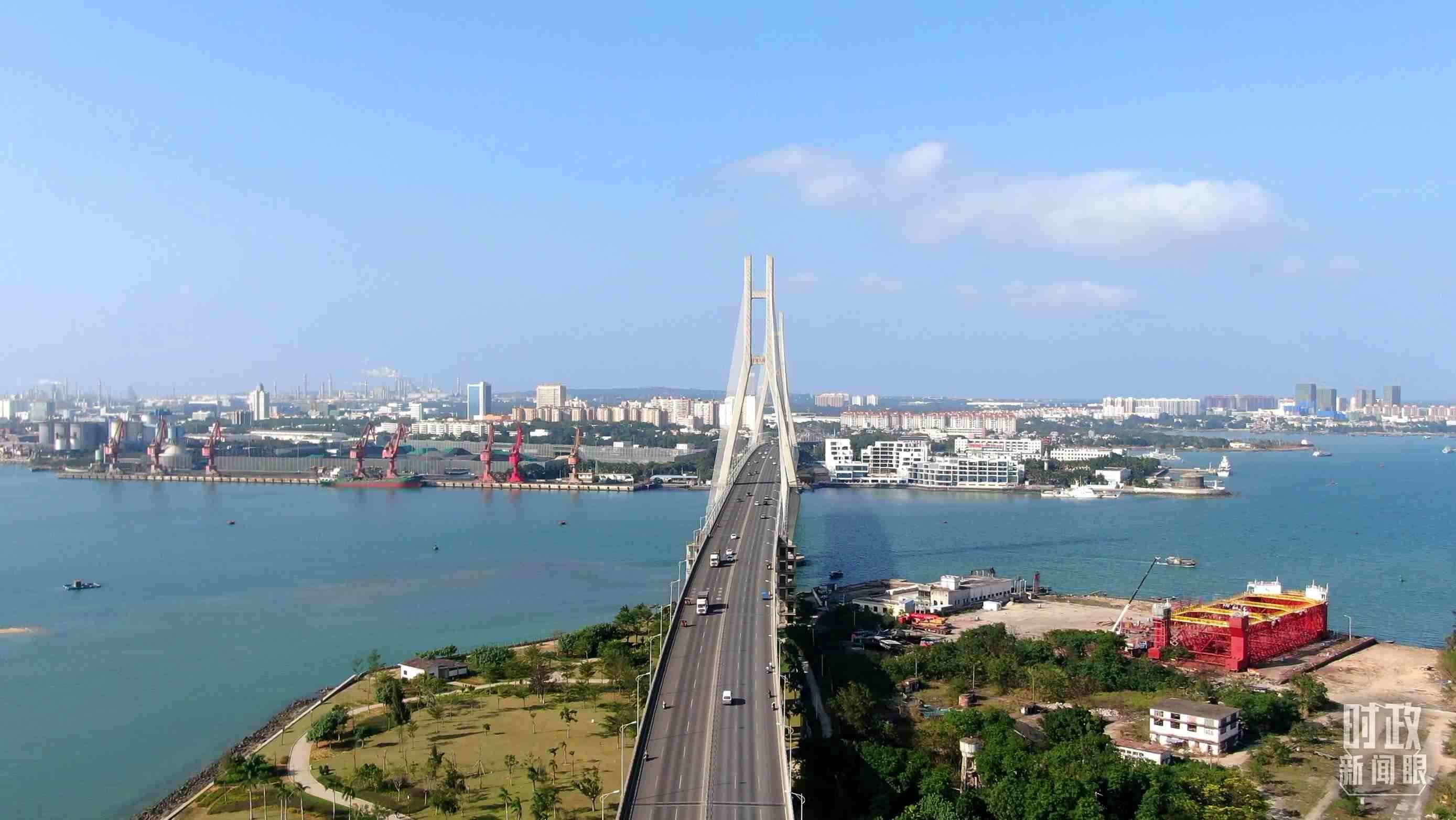 海南洋浦經(jīng)濟(jì)開發(fā)區(qū)。（總臺(tái)記者葉飛提供）