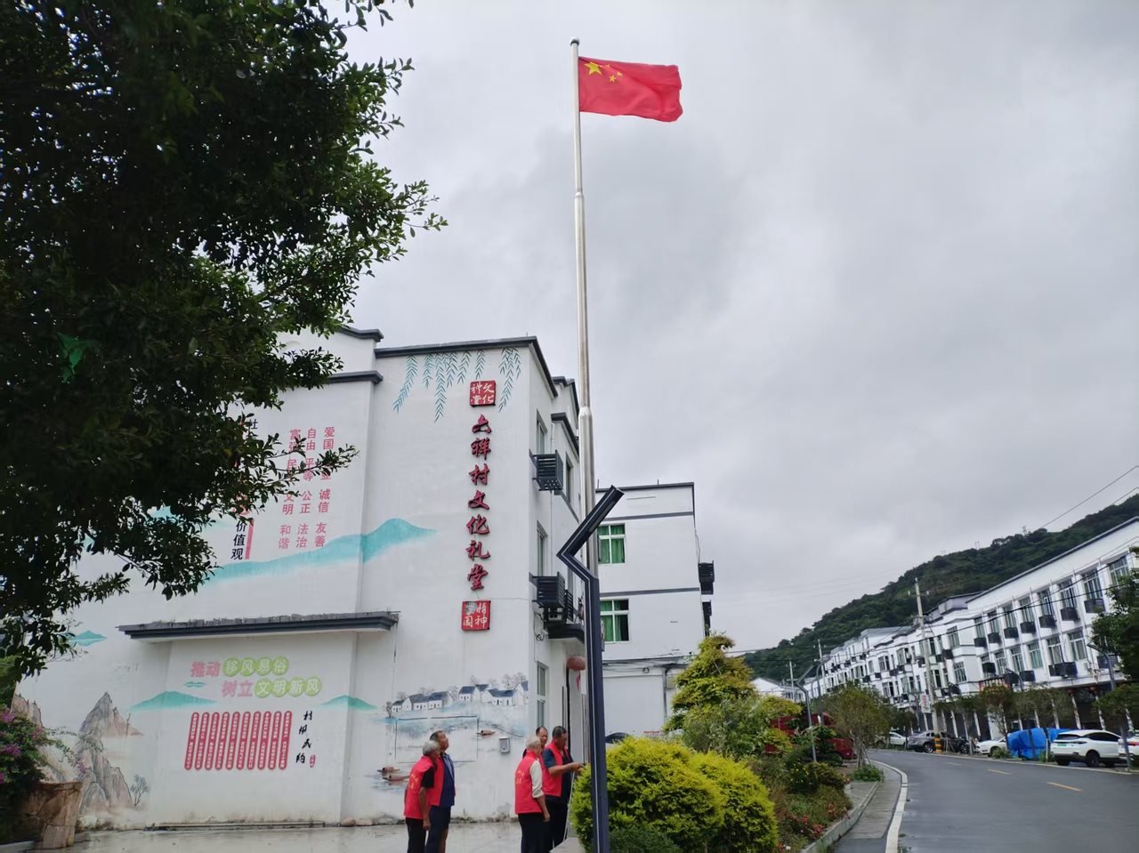 永興村一景（永興現(xiàn)為六祥行政村下的自然村之一）。蒼南縣金鄉(xiāng)鎮(zhèn) 供圖