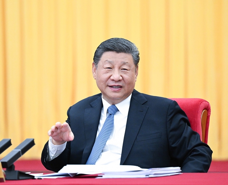 2025年3月6日，習近平總書記看望參加全國政協(xié)十四屆三次會議的民盟、民進、教育界委員，并參加聯(lián)組會。